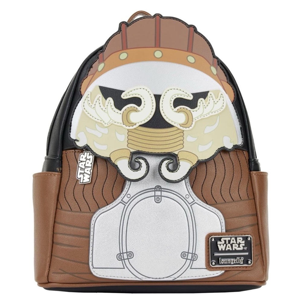 NEW Loungefly Disney Star Wars Lando & Jabba Mini Backpack